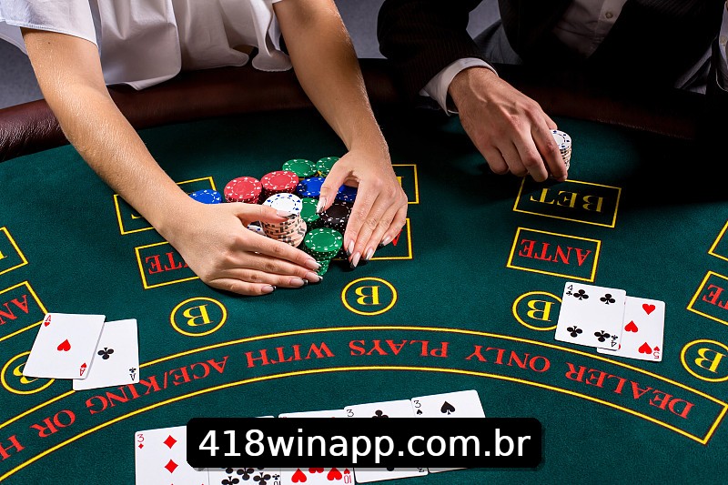 Mesa de Blackjack 418win